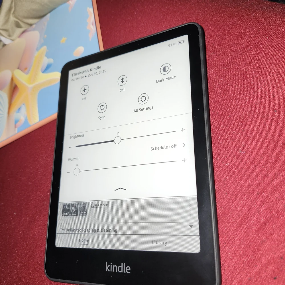 Black E-Reader
